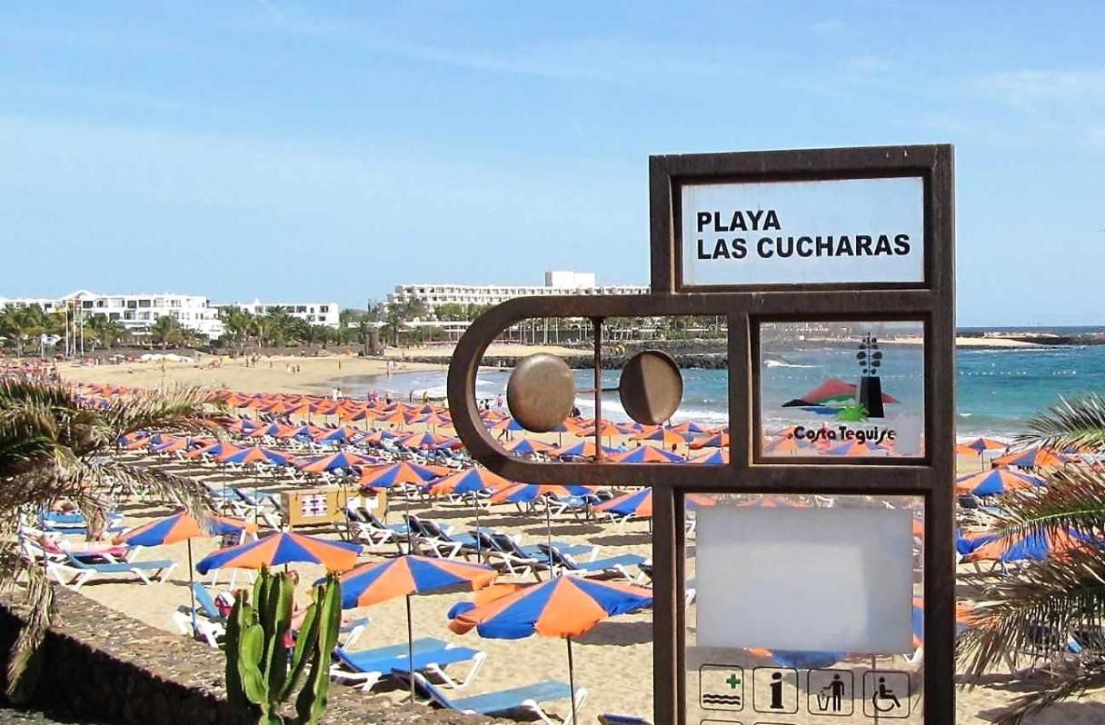 Marina Beach-Apartamentos Tahiche コスタ・テギセ エクステリア 写真